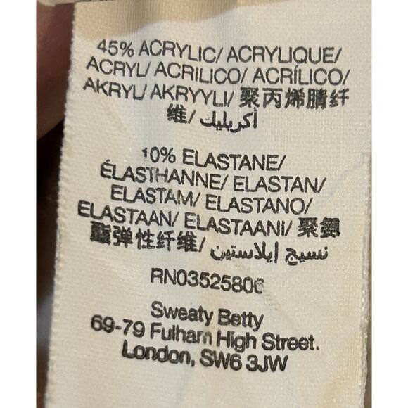 Sweaty Betty Harmonise Luxe Fleece Sweatshirt 10/12 - Picture 9 of 9